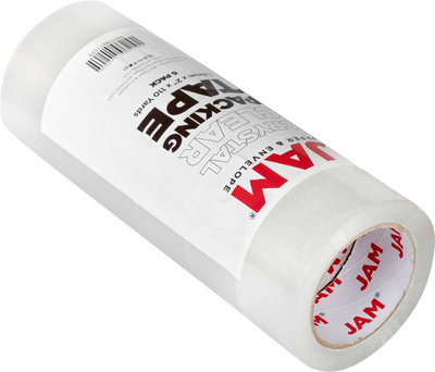 Crystal Clear 660 Yards Industrial Strength Packing Tape - 6 Pack