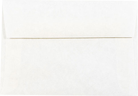 White Parchment 24lb A1 Invitation Envelopes (3 5/8 x 5 1/8)