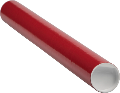 Red 2 x 24 Mailing Tubes