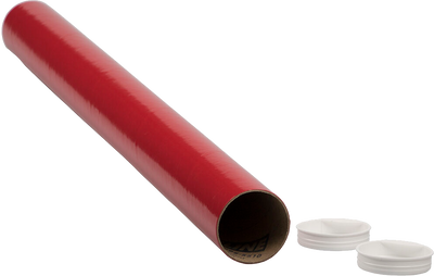 Red 2 x 24 Mailing Tubes