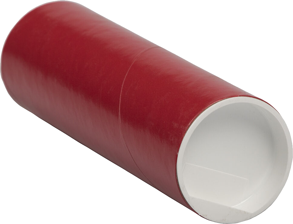 Red 2 x 6 Mailing Tubes