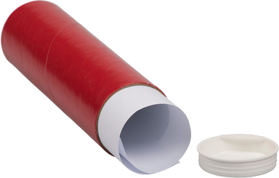 Red 2 x 6 Mailing Tubes