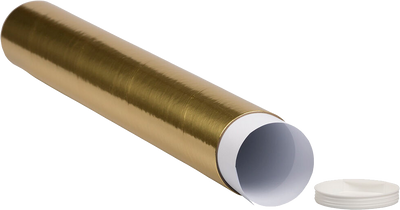 Gold 3 x 24 Mailing Tubes