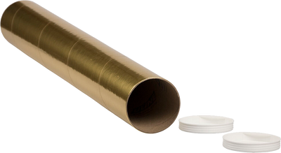 Gold 3 x 24 Mailing Tubes