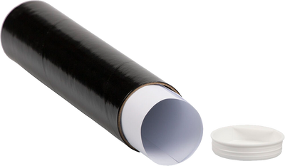 Black 2 x 9 Mailing Tubes