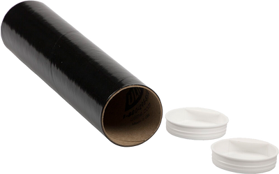 Black 2 x 9 Mailing Tubes
