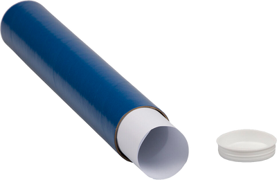 Blue 2 x 12 Mailing Tubes