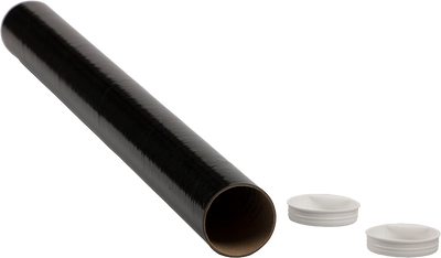 Black 2 x 24 Mailing Tubes