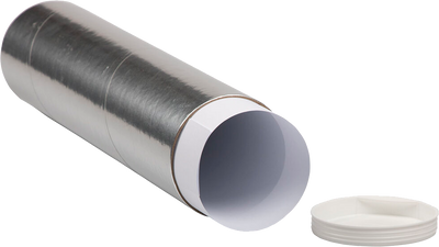 Silver 3 x 12 Mailing Tubes
