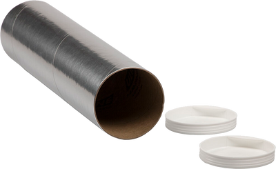 Silver 3 x 12 Mailing Tubes