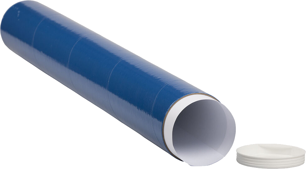 Blue 3 x 24 Mailing Tubes