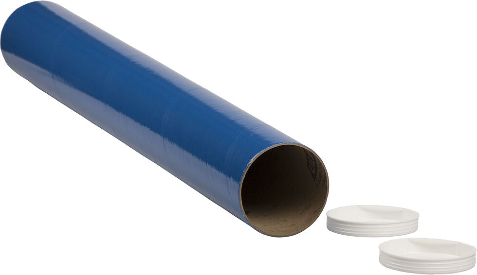 Blue 3 x 24 Mailing Tubes
