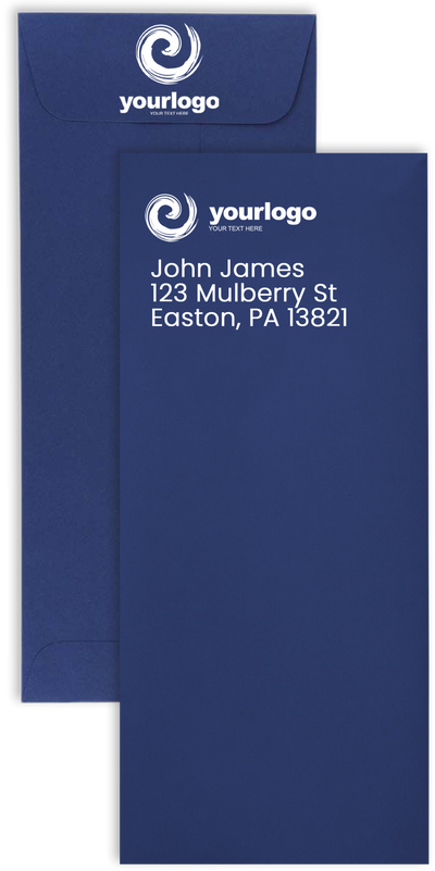 Presidential Blue 32lb #10 Policy Envelopes (4 1/8 x 9 1/2)