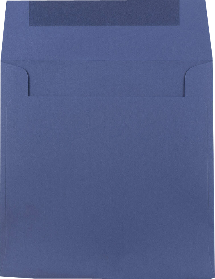 Presidential Blue 32lb 7 1/2 x 7 1/2 Square Envelopes