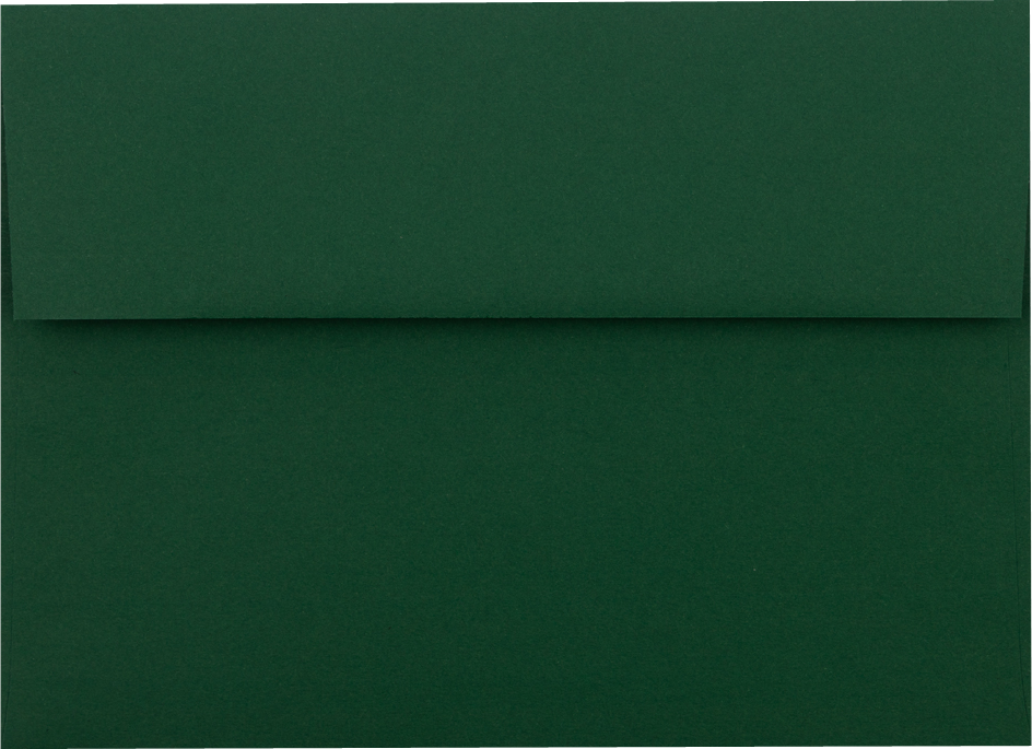 Dark Green 28lb A7 Invitation Envelopes (5 1/4 x 7 1/4)