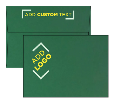 Dark Green 28lb A7 Invitation Envelopes (5 1/4 x 7 1/4)