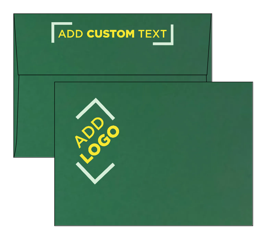 Dark Green 28lb A7 Invitation Envelopes (5 1/4 x 7 1/4)