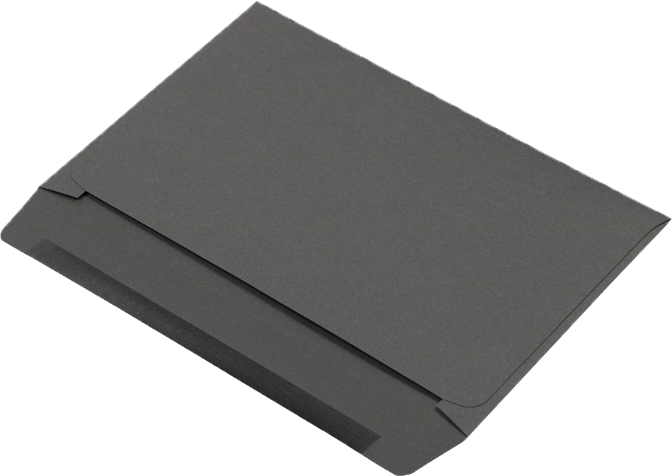 Dark Smoke Gray 28lb 6 x 9 Booklet Envelopes