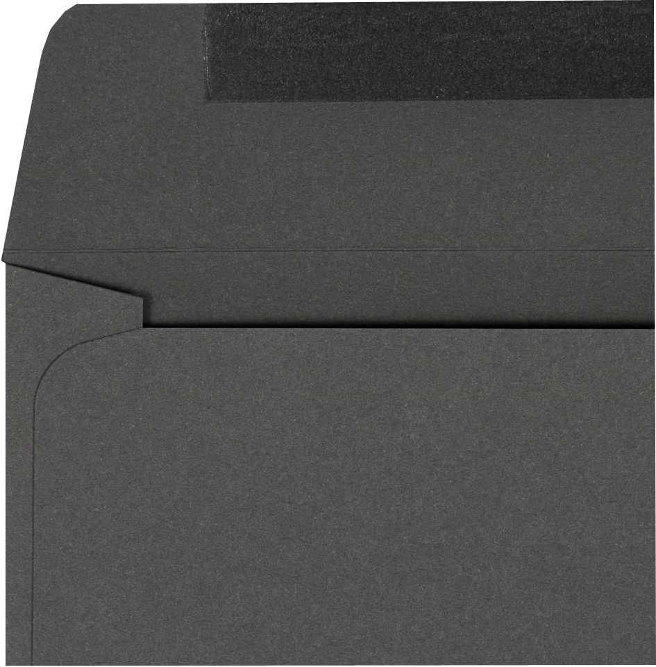 Dark Smoke Gray 28lb 6 x 9 Booklet Envelopes