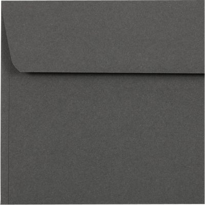 Dark Smoke Gray 28lb 6 x 9 Booklet Envelopes