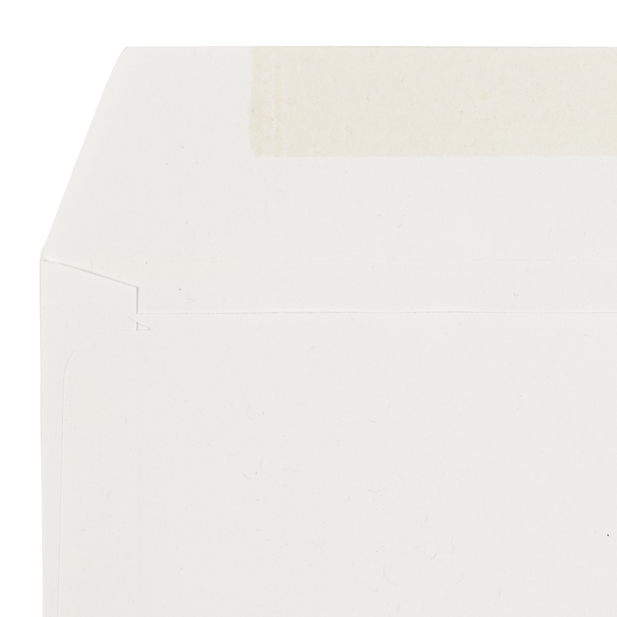 White Machine Insertable 24lb #10 Square Flap Envelopes (4 1/8 x 9 1/2)