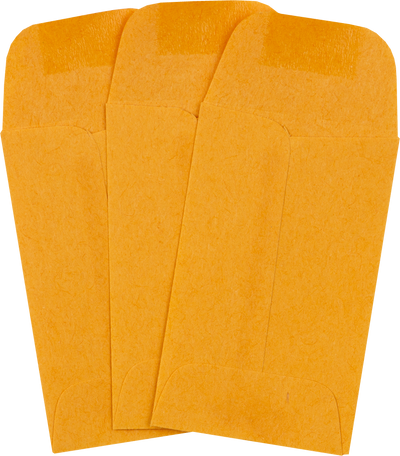 Brown Kraft 24lb #00 Coin Envelopes (1 11/16 x 2 3/4)