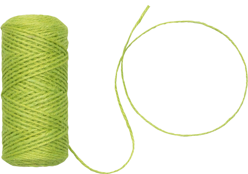 Lime Green 75 Yards Twine Ribbon