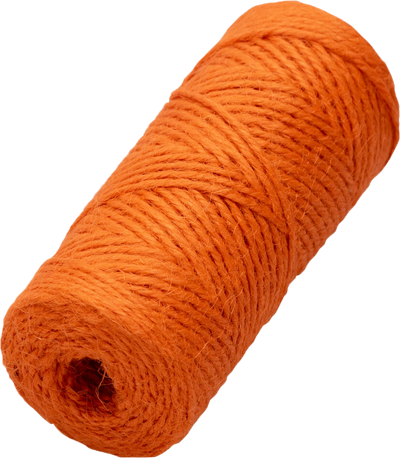 Orange 75 Yards Twine Ribbon