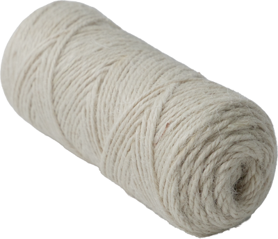 Ivory 75 Yards Twine Ribbon
