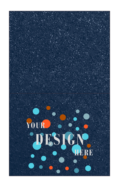 Lapis Lazuli Blue Metallic 100lb A2 Foldover Cards (4 1/4 x 5 1/2)