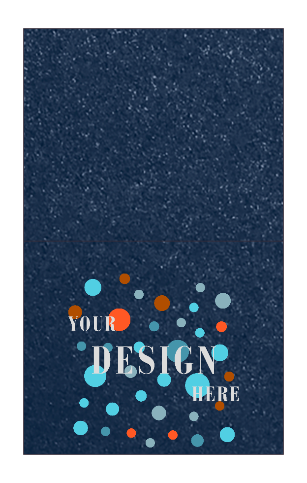 Lapis Lazuli Blue Metallic 100lb A2 Foldover Cards (4 1/4 x 5 1/2)