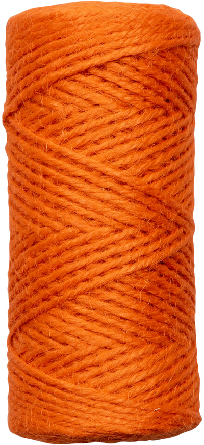 Orange 75 Yards Twine Ribbon