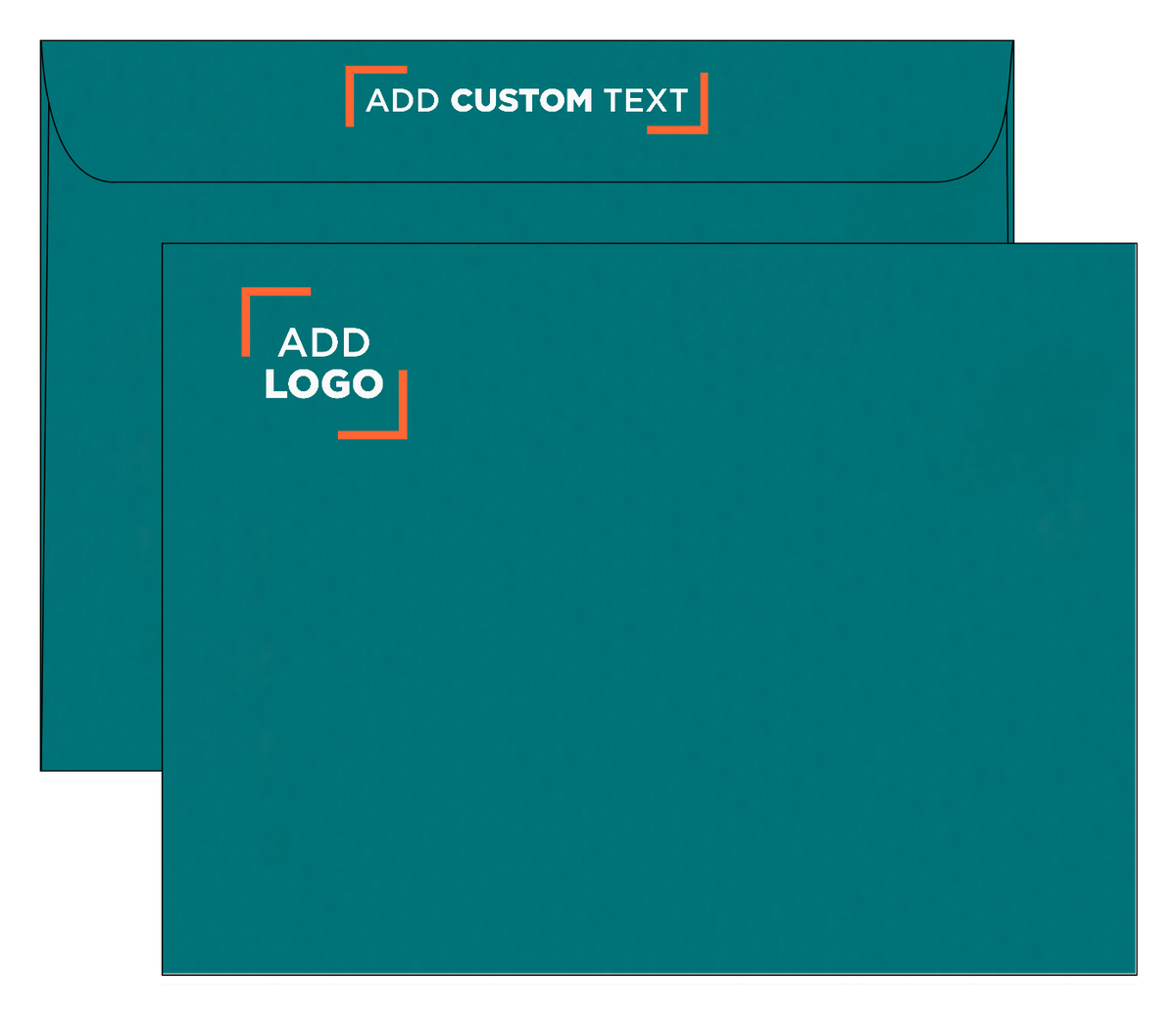 Teal Blue 32lb 9 x 12 Booklet Envelopes