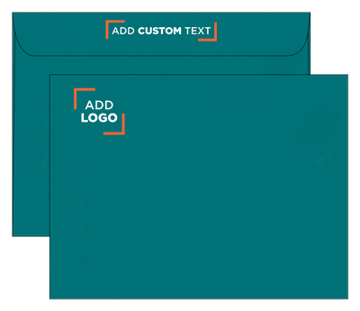 Teal Blue 32lb 9 x 12 Booklet Envelopes
