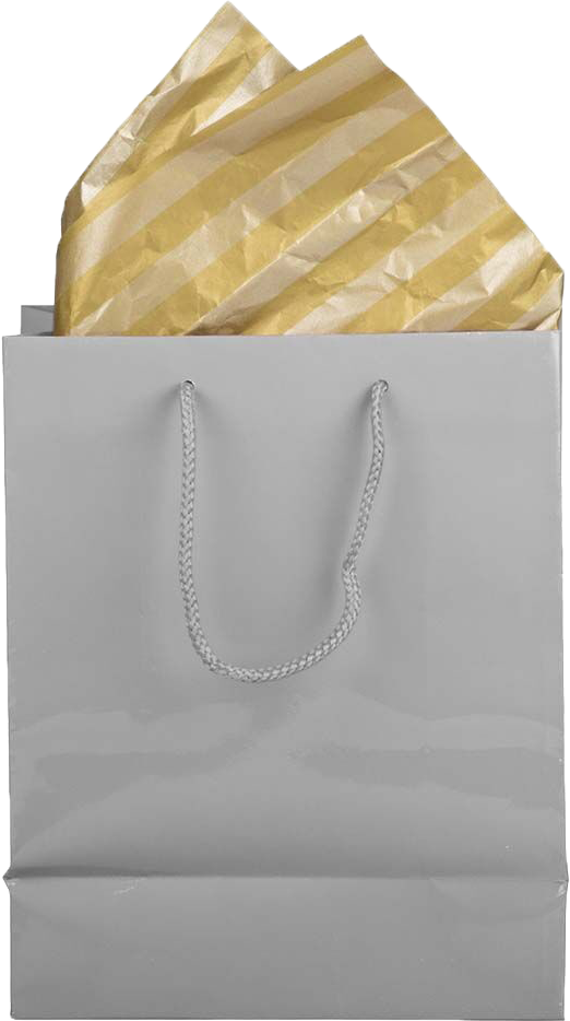 Gold & Antique Gold Stripe Tissue Paper (20 x 26) - 3 Sheets