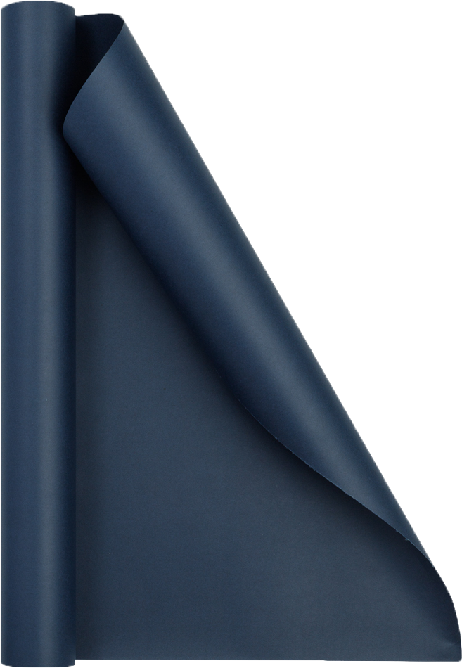 Navy Blue Matte Wrapping Paper - Short Mini Roll (26.3 Sq Ft)