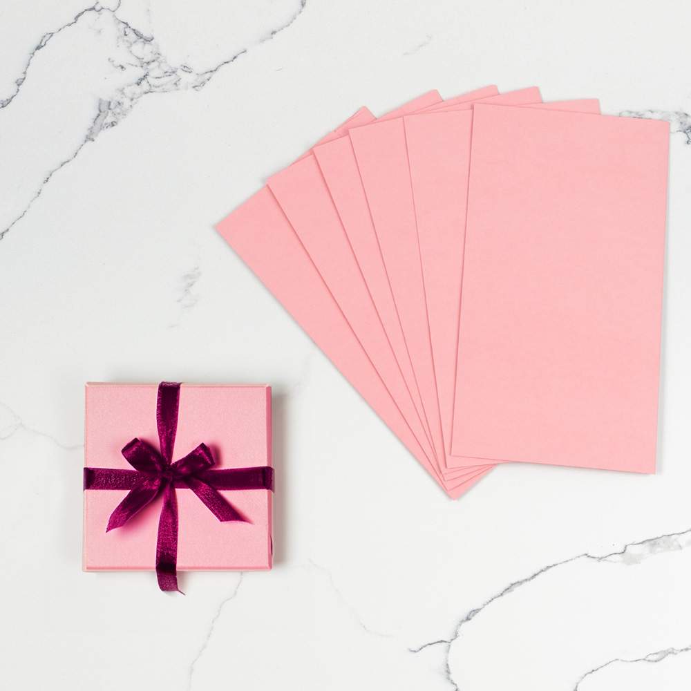 Baby Pink Matte 30" x 20" Wrapping Paper Sheets (25 Sq Ft Total Pack) - 6 Pack