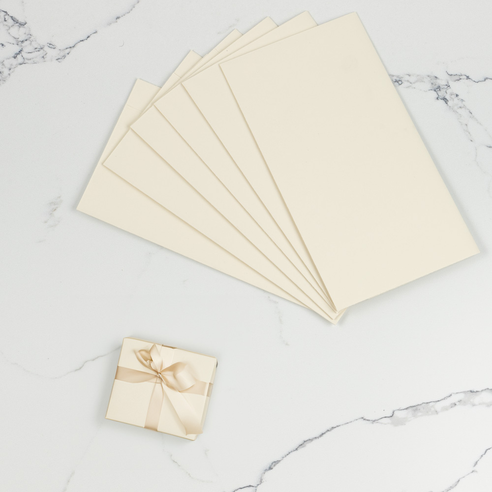 Ivory Matte 30" x 20" Wrapping Paper Sheets (25 Sq Ft Total Pack) - 6 Pack