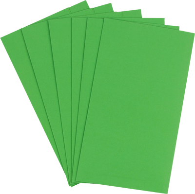 Lime Green Matte 30" x 20" Wrapping Paper Sheets (25 Sq Ft Total Pack) - 6 Pack