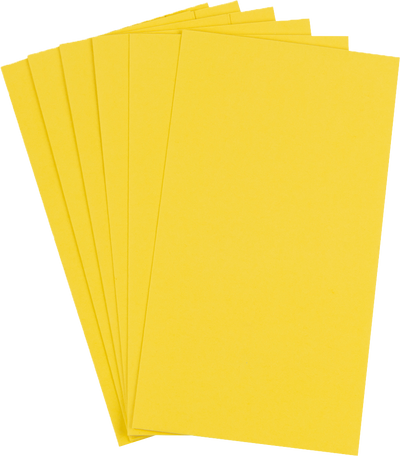 Yellow Matte 30" x 20" Wrapping Paper Sheets (25 Sq Ft Total Pack) - 6 Pack