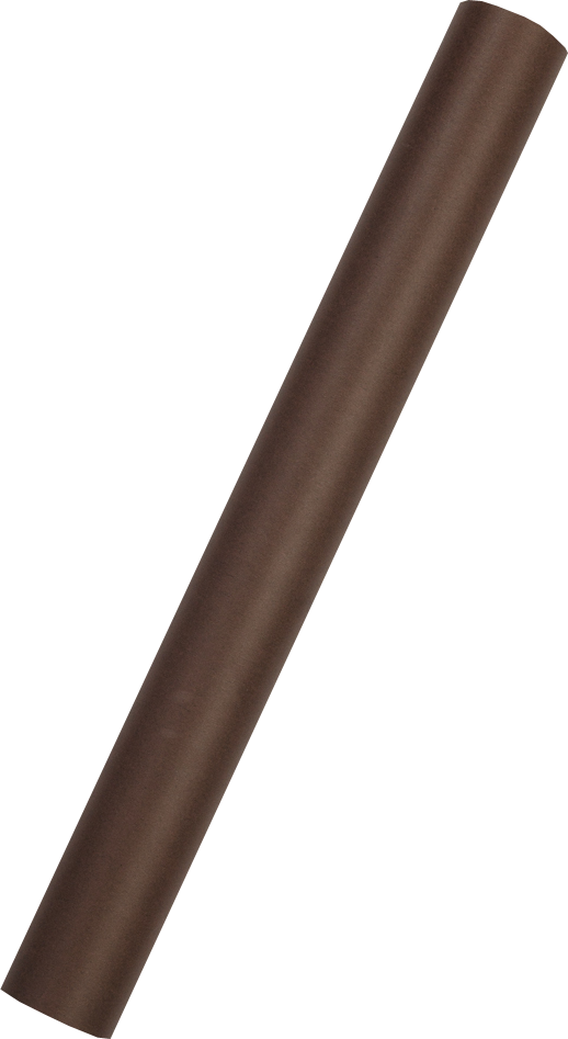 Chocolate Matte Wrapping Paper - Short Mini Roll (26.3 Sq Ft)