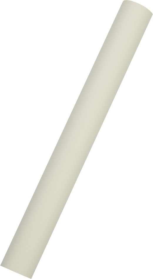 Ivory Matte Wrapping Paper - Short Mini Roll (26.3 Sq Ft)
