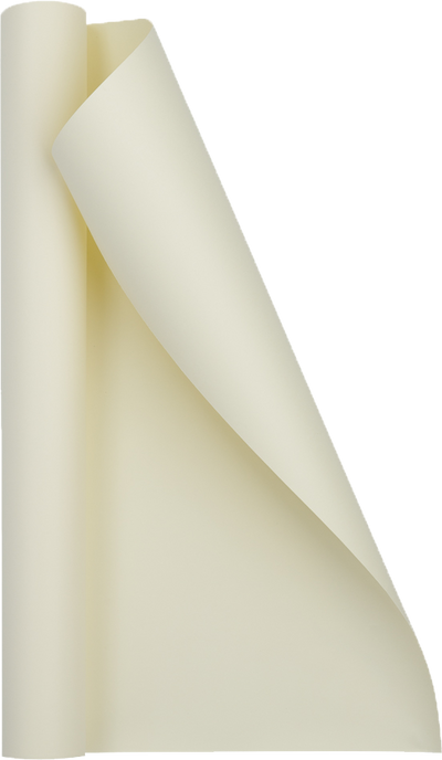 Ivory Matte Wrapping Paper - Short Mini Roll (26.3 Sq Ft)