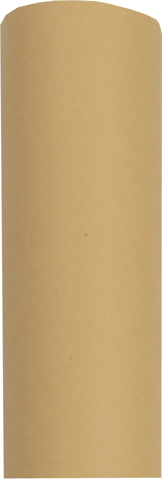 Natural Matte Wrapping Paper - Short Mini Roll (26.3 Sq Ft)