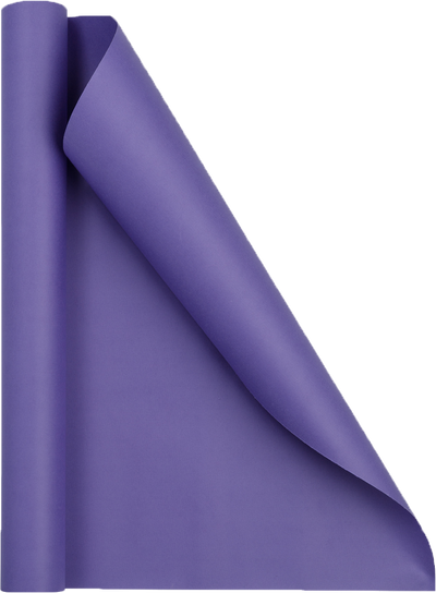 Purple Matte Wrapping Paper - Short Mini Roll (26.3 Sq Ft)