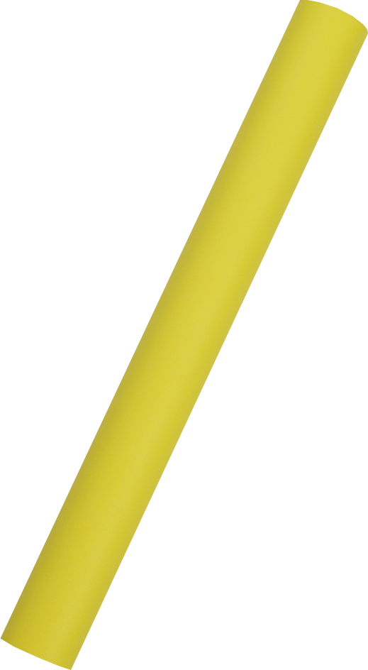 Yellow Matte Wrapping Paper - Short Mini Roll (26.3 Sq Ft)