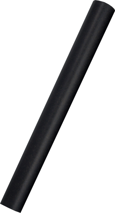 Black Kraft Wrapping Paper - Short Mini Roll (26.3 Sq Ft)