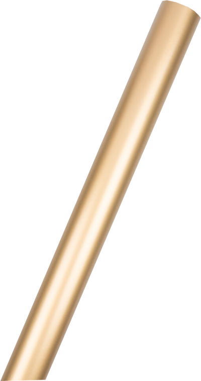 Gold Matte Wrapping Paper (25 Sq Ft)