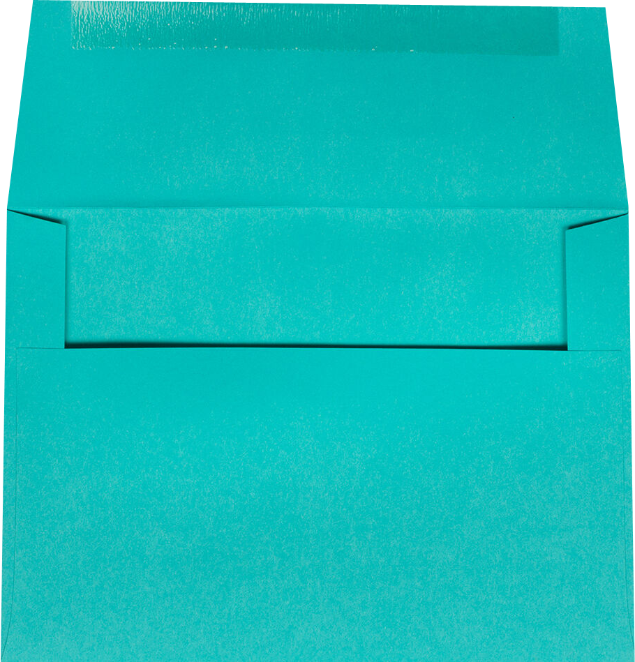Sea Blue 24lb A7 Invitation Envelopes (5 1/4 x 7 1/4)