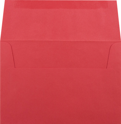 Red 24lb A8 Invitation Envelopes (5 1/2 x 8 1/8)